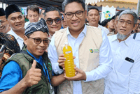 Penyerahan Nlevel1 kepada pak Wamentan Sudaryono adalah bentuk simbolis dukungan pemerintah pada gerakan akar rumput di agenda Jambore Nasional Jamaah Tani Muhammadiyah di Kebumen, Sabtu (20/9/2025).
