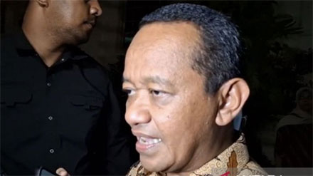 Menteri Energi dan Sumber Daya Mineral (ESDM) Bahlil Lahadalia Sumber : ANTARA

