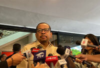 Kepala Staf Kepresidenan Muhammad Qodari di Gedung Bina Graha, Kompleks Istana Kepresidenan, Jakarta Pusat, Kamis (18/9/2025). 
