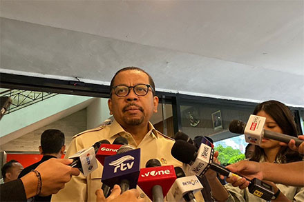 Kepala Staf Kepresidenan Muhammad Qodari di Gedung Bina Graha, Kompleks Istana Kepresidenan, Jakarta Pusat, Kamis (18/9/2025). 