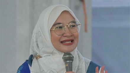 Ketua Umum BKMT, Syifa Fauzia Sumber : Istimewa