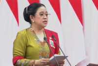 Ketua DPR RI Puan Maharani saat membuka Masa Sidang I Tahun Sidang 2025–2026, di Kompleks Parlemen, Jakarta, Jumat (15/8/2025). Sumber : Sekretariat Presiden