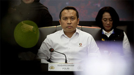 Kepala Bareskrim Polri, Komjen Syahardiantono. Sumber : tvOnenews.com/Julio Trisaputra