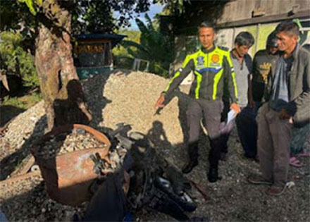 Kecelakaan beruntun terjadi di Jalan Solok-Padang
