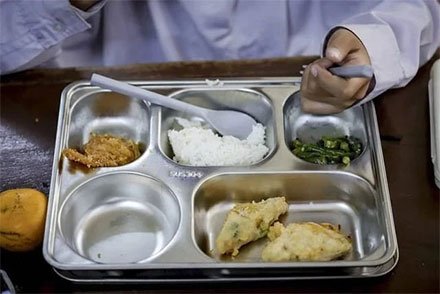 Ilustrasi menu Makan Bergizi Gratis (MBG) | Foto: Kumparan
