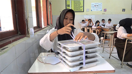 Makan Bergizi Gratis (MBG) Sumber : tvOne - mahrus