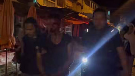 tersangka pencurian ponsel di tanjung bajure