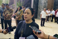 Ketua DPR RI Puan Maharani di Gedung DPR, Jakarta Pusat, Senin (22/9/2025). Sumber : Syifa Aulia/tvOnenews.com