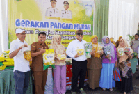 Gerakan Pangan Murah di Kota Padang Panjang, Sumbar.