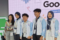 Google resmi melantik 800 mahasiswa sebagai Google Student Ambassador di Jakarta Selatan pada Senin (29/9/2025). Peserta yang terpilih akan mendapatkan program pelatihan kecerdasan buatan (AI) bersama tim ahli Google. (ANTARA/Farhan Arda Nugraha)

