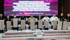 Konferensi Pers Pengungkapan perkara tindak pidana perbankan dan tindak pidana pencucian uang, Jakarta, Kamis (25/09/2025). Sumber : tvOnenew.s.com/Taufik
