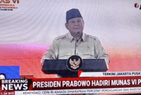 Prabowo di Munas ke VI PKS