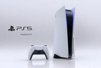 Controller DualSense (kiri) dan konsol PS5 (kanan).(Sony)
