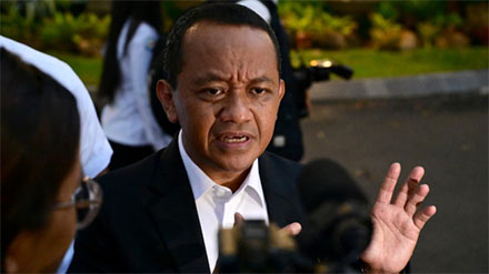 Menteri ESDM Bahlil Lahadalia Sumber : dok. BPMI Istana Negara