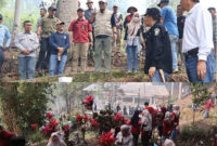 Keterangan Foto: Goro di Taman Bunga Puti Senang di Dusun Renah Jambu Tupai Desa Talang Lindung, Kecamatan Sungai Bungkal, Jumat (26/9/2025).