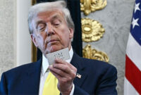 Presiden Donald Trump mencap organisasi ekstrem kiri dan anti-fasisme di AS, Antifa, sebagai kelompok teroris pada Kamis (18/9) dini hari waktu Inggris. (Foto: AFP/BRENDAN SMIALOWSKI)
