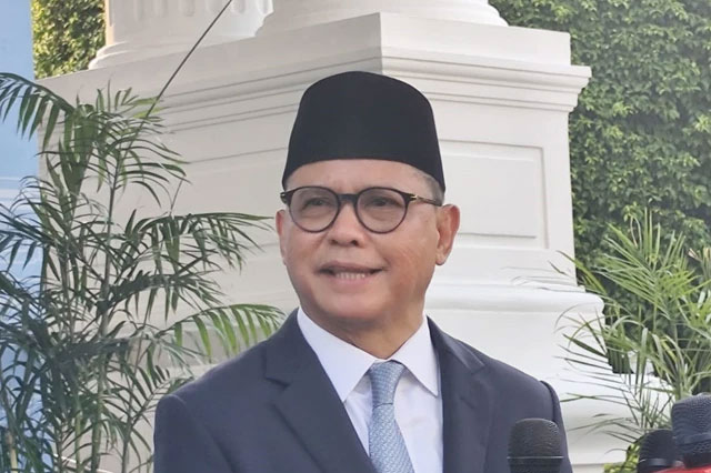 Menteri P2MI Mukhtarudin di Istana Negara Jakarta, Senin (8/9/2025) Foto: Luthfi Humam/kumparan