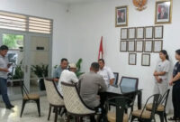 Polsek Bogor Utara saat mendatangi lokasi panti. Foto: Polsek Bogor Utara