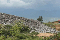 Tempat Pembuangan Akhir Sampah (TPAS) di Renah Padang Tinggi (RPT) Desa Sungai Ning.
