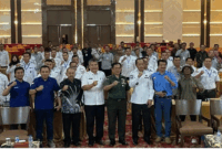 Kegiatan Bimbingan Teknis (Bimtek) Ketahanan Pangan di Hotel Abadi, Jambi, Rabu (8/10). Kegiatan ini memperkuat peran daerah dalam mendukung program nasional Asta Cita menuju Indonesia Maju. (Dok: Humas-Sungai Penuh)