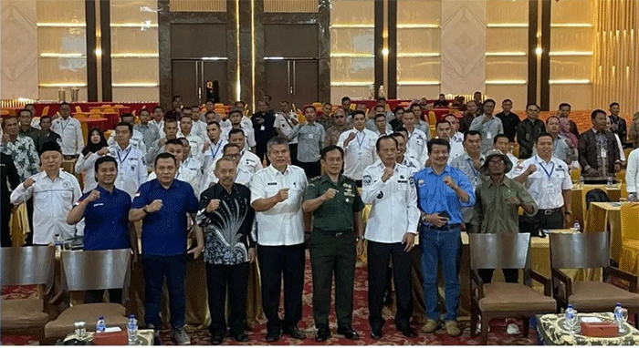 Kegiatan Bimbingan Teknis (Bimtek) Ketahanan Pangan di Hotel Abadi, Jambi, Rabu (8/10). Kegiatan ini memperkuat peran daerah dalam mendukung program nasional Asta Cita menuju Indonesia Maju. (Dok: Humas-Sungai Penuh)
