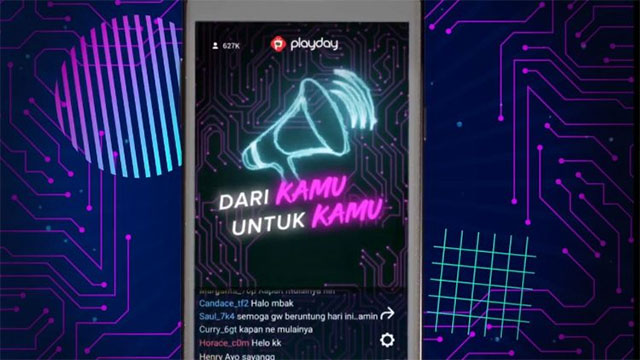 Ilustrasi PlayDay Live