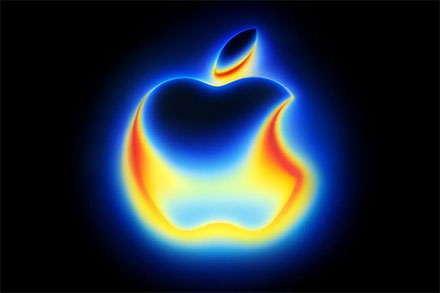 Logo Apple. ANTARA/HO-Apple
