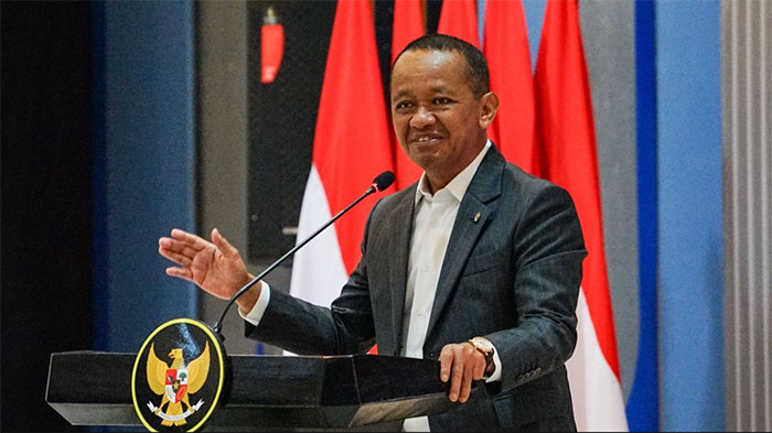 Menteri Energi dan Sumber Daya Mineral (ESDM) Bahlil Lahadalia Sumber : Taufik Hidayat/tvOne