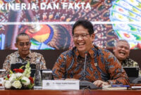 Menteri Keuangan Purbaya Yudhi Sadewa menyampaikan paparan pada konferensi pers APBN KiTa edisi Oktober 2025 di Jakarta, Selasa (14/10/2025). Foto: Dhemas Reviyanto/ANTARA FOTO
