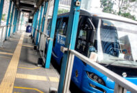 Ilustrasi transportasi umum Bus Transjakarta. Foto: Aprillio Akbar/ANTARA FOTO
