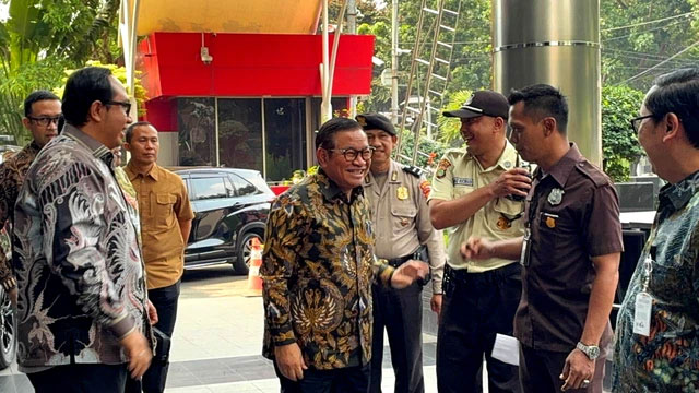 Gubernur Jakarta, Pramono Anung, mendatangi Gedung Merah Putih KPK, Jakarta, Kamis (16/10/2025). Foto: Dok. Istimewa