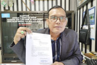 Agus Salim Gozali selaku penasehat hukum  Yulianto (47) yang buta usai operasi katarak di Malang. Foto: kumparan
