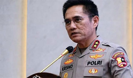 KAPOLDA JAMBI.
Irjen Pol Krisno H. Siregar