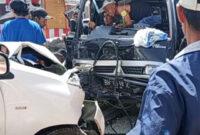 kecelakaan avanza vs L300 di siulak
foto. dok: istimewa