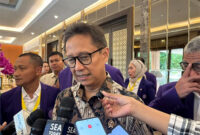 Menteri Kesehatan (Menkes) Budi Gunadi Sadikin di Hotel Sultan, Jakarta pada Sabtu (14/6/2025). Foto: Abid Raihan/kumparan
