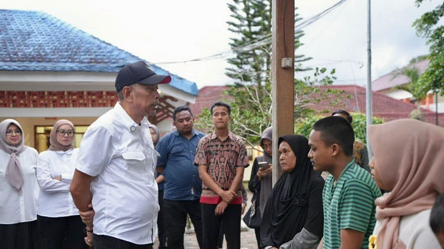 Wakil Menteri Sosial Agus Jabo Priyono mengunjungi Sekolah Rakyat Menengah Atas (SRMA) 43 Magelang, Jawa Tengah. Foto: Kemensos RI
