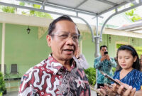 Eks Menko Polhukam Mahfud MD ditemui di Kepatihan Pemda DIY, Kamis (4/9/2025). Foto: Arfiansyah Panji Purnandaru/kumparan