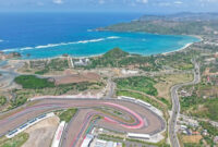 Foto udara kawasan Sirkuit Internasional Pertamina Mandalika pasca penyelenggaraan MotoGP Indonesia 2025 di Desa Kuta, Kecamatan Pujut, Lombok Tengah, NTB, Kamis (9/10/2025). Foto: Ahmad Subaidi/ANTARA FOTO
