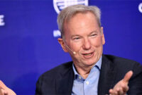Eric Schmidt, mantan CEO Google. Foto: Patrick T. Fallon / AFP
