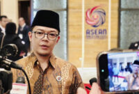 Menlu Sugiono usai mendampingi Presiden Prabowo menghadiri gala dinner di Kuala Lumpur Convention Centre (KLCC), Malaysia, Senin (26/5) malam.  Foto: Dok. Laily Rachev - Biro Pers Sekretariat Presiden