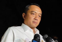 Mensesneg Prasetyo Hadi usai rapat dengan Presiden Prabowo Subianto di Jalan Kertanegara IV, Jakarta Selatan, Minggu (28/9/2025). Foto: Jonathan Devin/kumparan