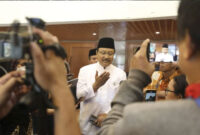 Mensos Syaifullah Yusuf (Gus Ipul) di Kantor Kemensos, Jumat (28/2/2025). Foto: Dok. Kemensos