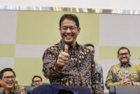 Menteri Keuangan Purbaya Yudhi Sadewa bersiap mengikuti rapat kerja dengan Badan Anggaran (Banggar) DPR di Kompleks Parlemen, Senayan, Jakarta, Kamis (18/9/2025). Foto: Dhemas Reviyanto/ANTARA FOTO
