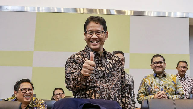Menteri Keuangan Purbaya Yudhi Sadewa bersiap mengikuti rapat kerja dengan Badan Anggaran (Banggar) DPR di Kompleks Parlemen, Senayan, Jakarta, Kamis (18/9/2025). Foto: Dhemas Reviyanto/ANTARA FOTO
