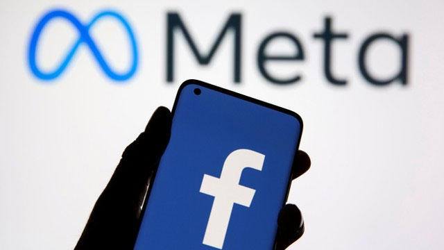 Logo Meta, rebranding perusahaan Facebook. Foto: Dado Ruvic/Reuters
