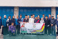 Rombongan atlet PGRI Kota Padang Panjang ke Porsenijar Sumbar.