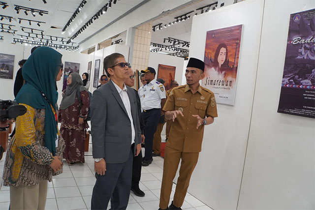 Rangkaian pembukaan Minang Film Festival ke-9 di ISI Padang Panjang, Sumbar.
