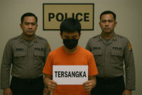foto ilustrasi pelaku penusukan