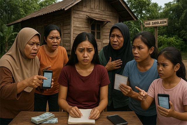 ilustrasi arisan fiktif