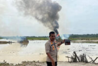 Pemberantasan PETI di Bungo belum lama ini 